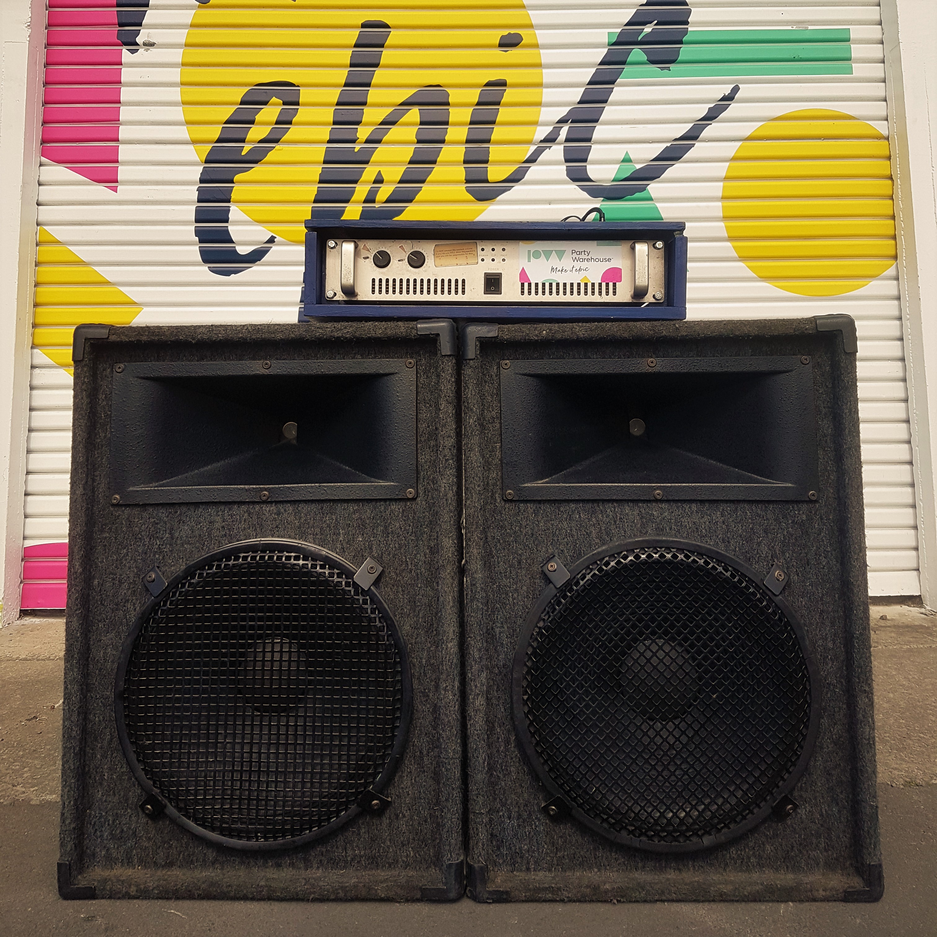 Sound System Hire Party Warehouse